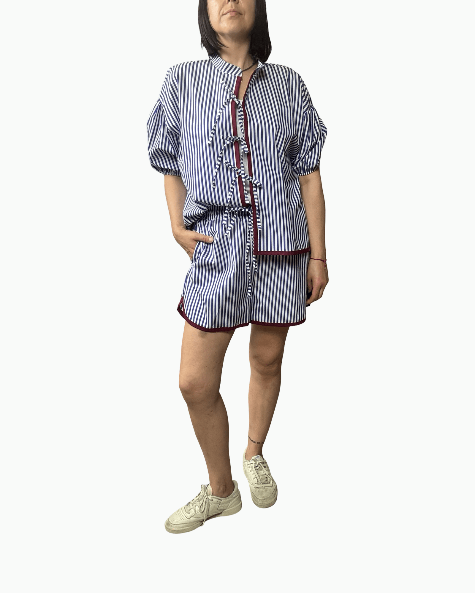 BERMUDA RIGATO MOTEL - XE BLU ABBIGLIAMENTO