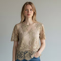 BLUSA PIZZO MOTEL - XE BLU Abbigliamento Donna