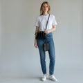 BORSA CON COULISSE - XE BLU Abbigliamento Donna