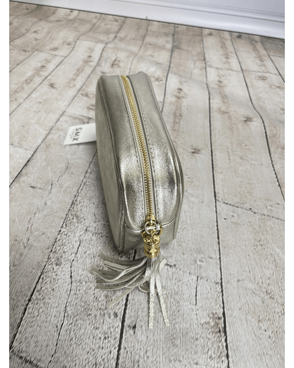 BORSA IN ECOPELLE LAMINATA SUSY MIX - XE BLU ABBIGLIAMENTO
