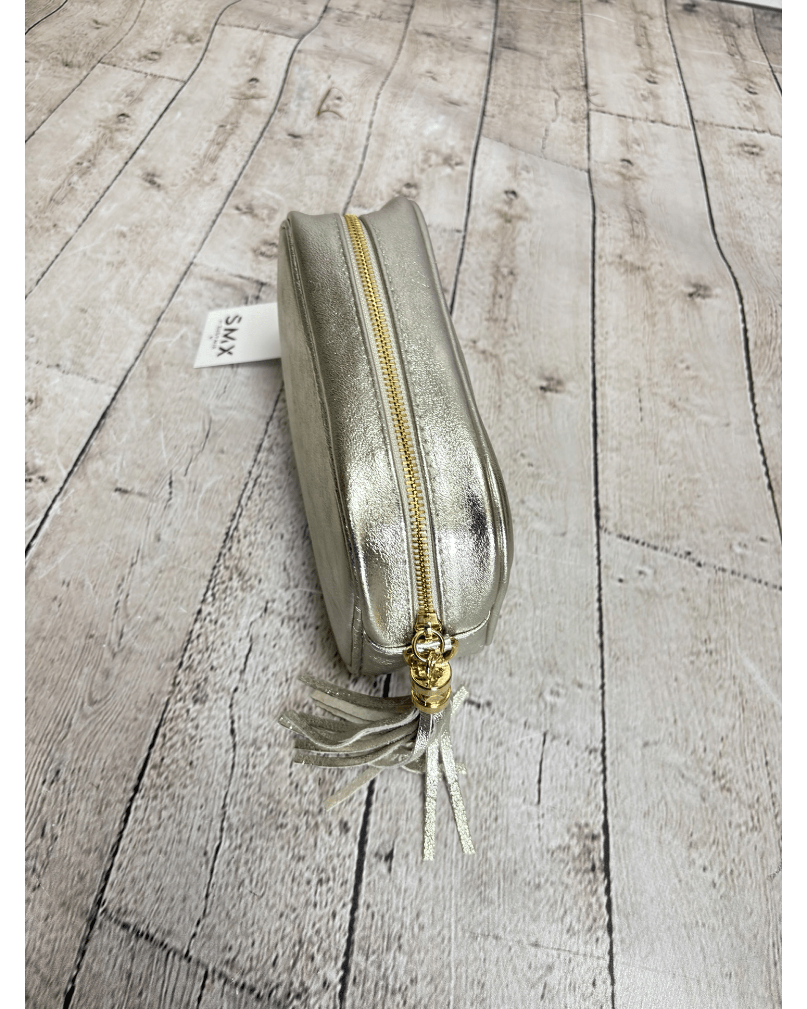 BORSA IN ECOPELLE LAMINATA SUSY MIX - XE BLU ABBIGLIAMENTO