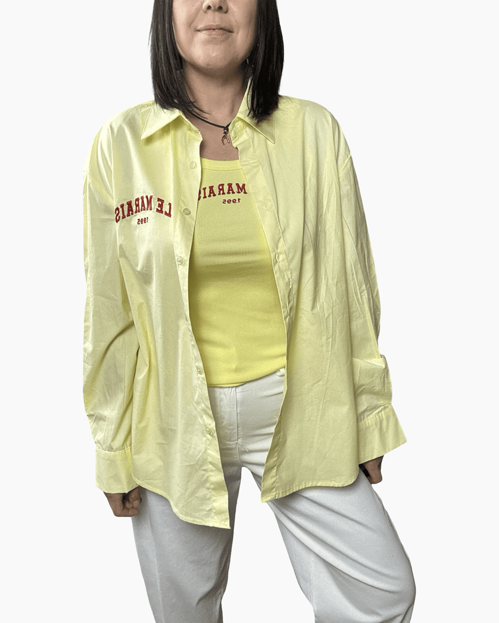 CAMICIA + CANOTTA LE MARAIS SUSY MIX - XE BLU ABBIGLIAMENTO