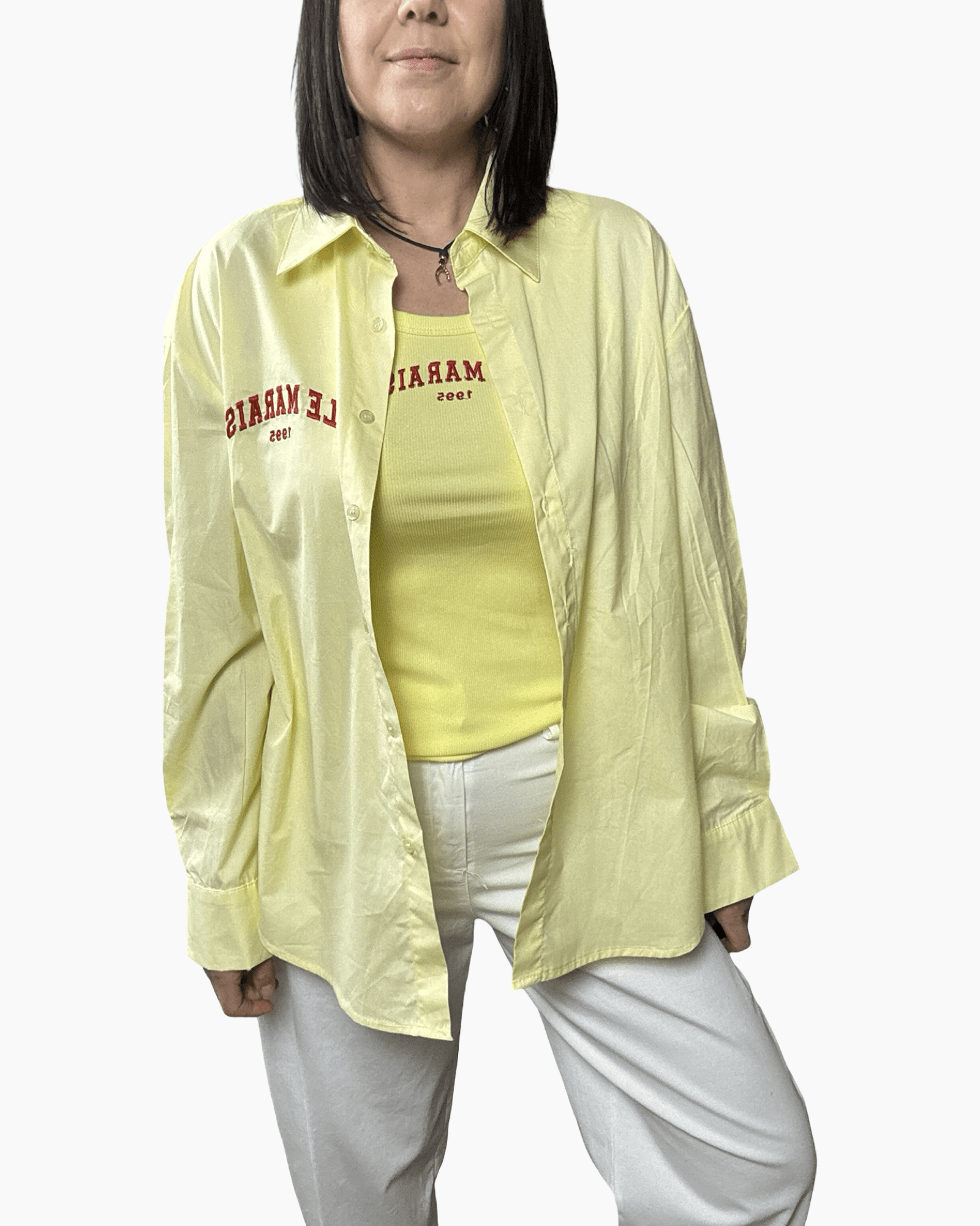 CAMICIA + CANOTTA LE MARAIS SUSY MIX - XE BLU ABBIGLIAMENTO