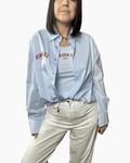 CAMICIA + CANOTTA LE MARAIS SUSY MIX - XE BLU ABBIGLIAMENTO