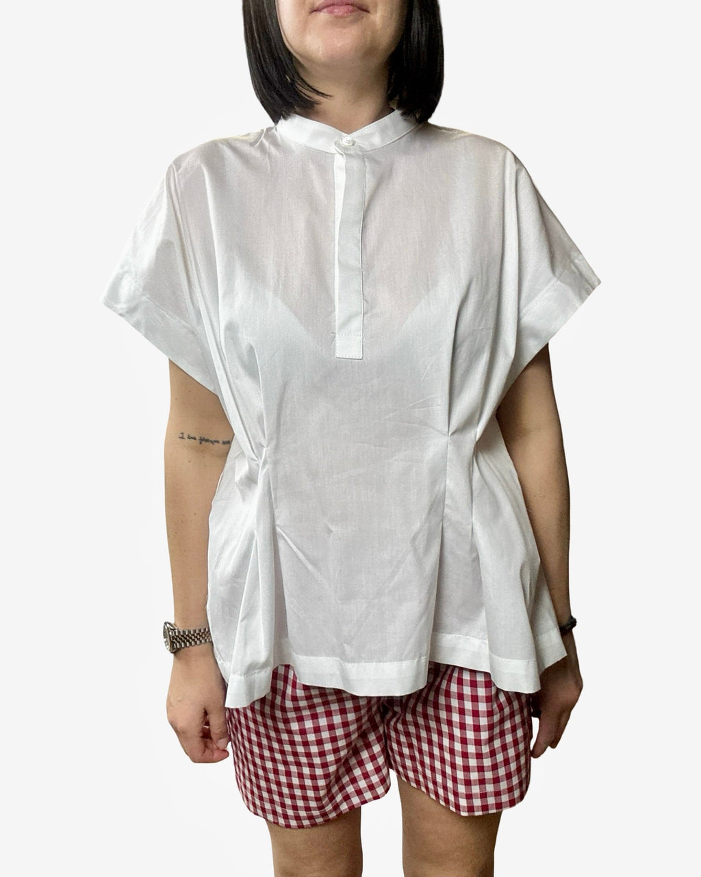 CAMICIA CON CINTUTA VICOLO - XE BLU ABBIGLIAMENTO