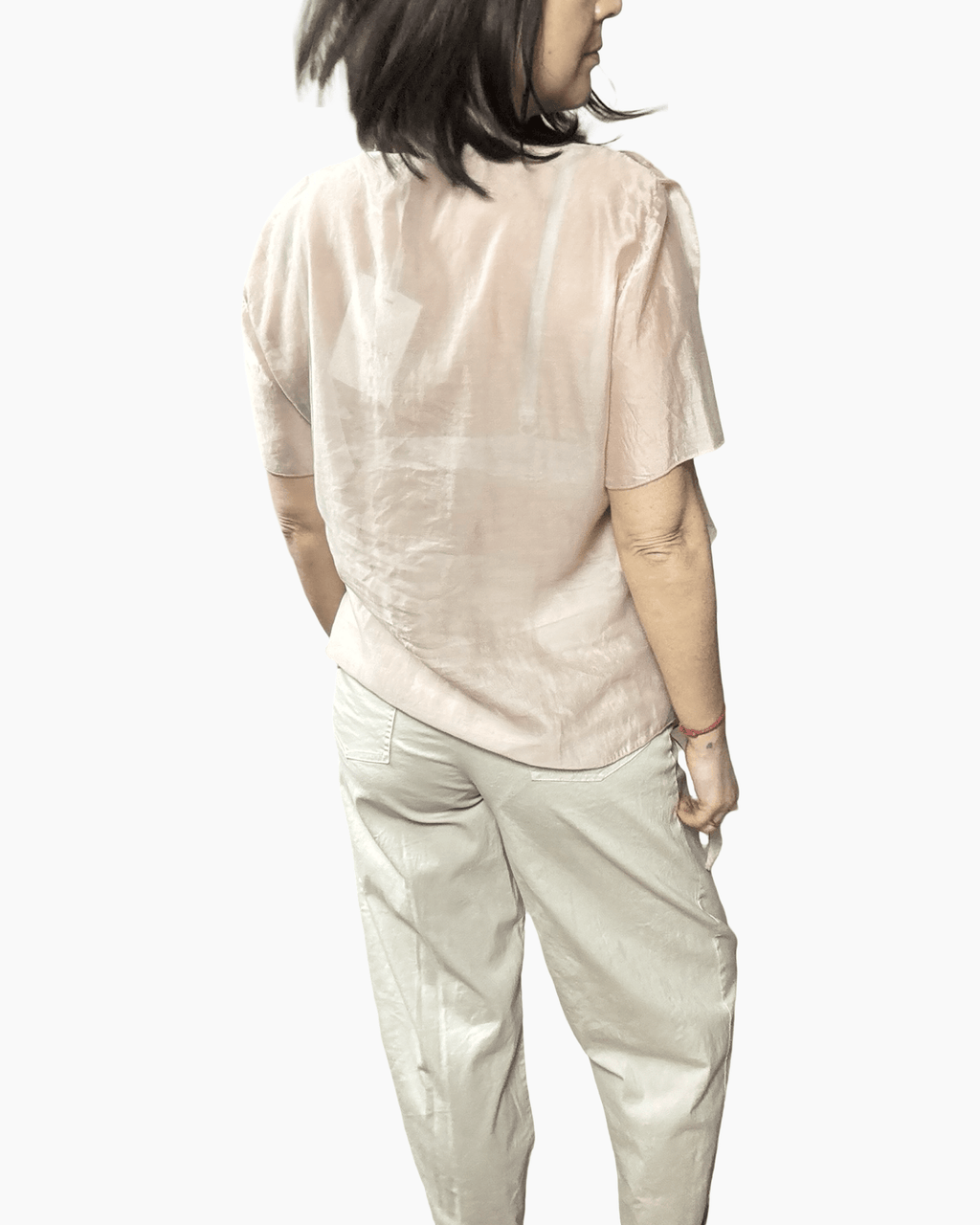 CAMICIA CON ROUGES SUSY MIX - XE BLU ABBIGLIAMENTO