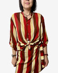 CAMICIA ETNICA HAVEONE - XE BLU ABBIGLIAMENTO