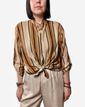 CAMICIA ETNICA HAVEONE - XE BLU ABBIGLIAMENTO
