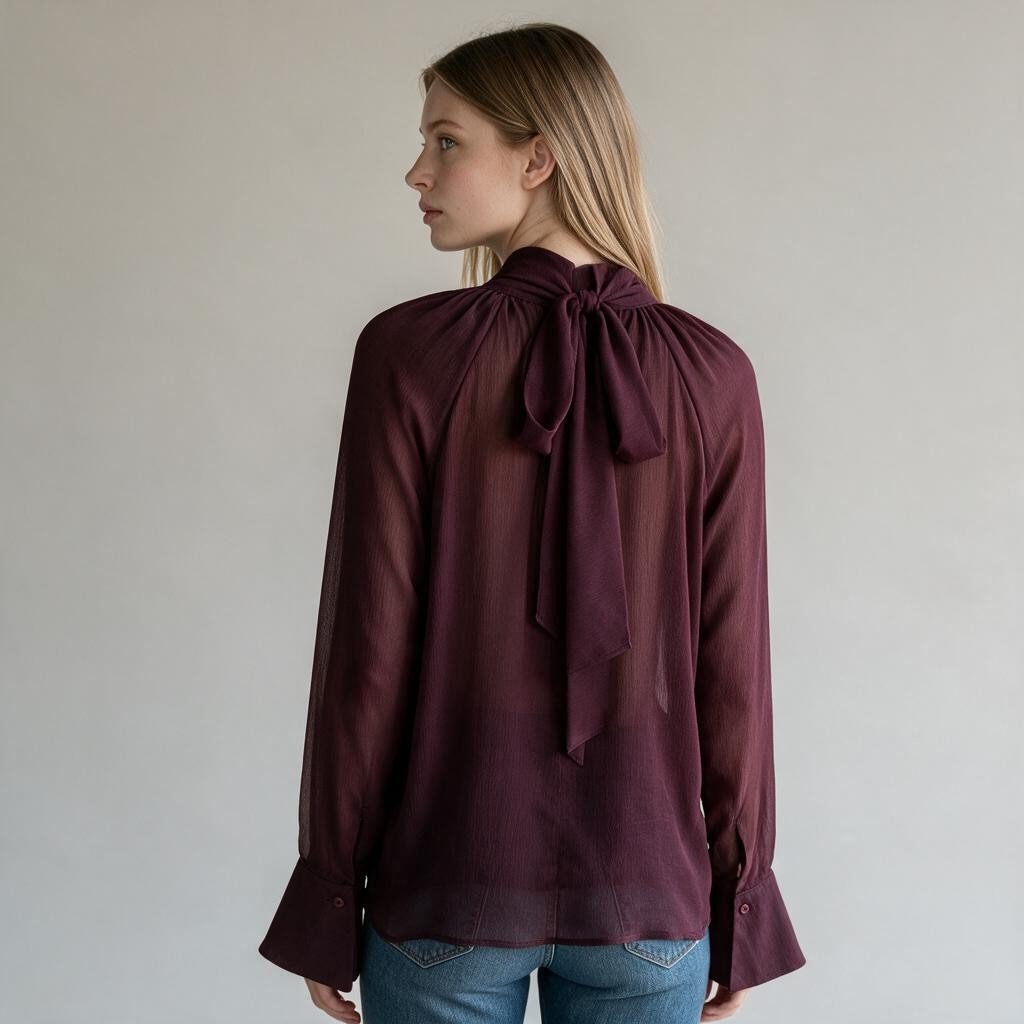 CAMICIA FIOCCO SUSY MIX - XE BLU Abbigliamento Donna