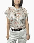 CAMICIA FLOREALE SUSY MIX - XE BLU ABBIGLIAMENTO