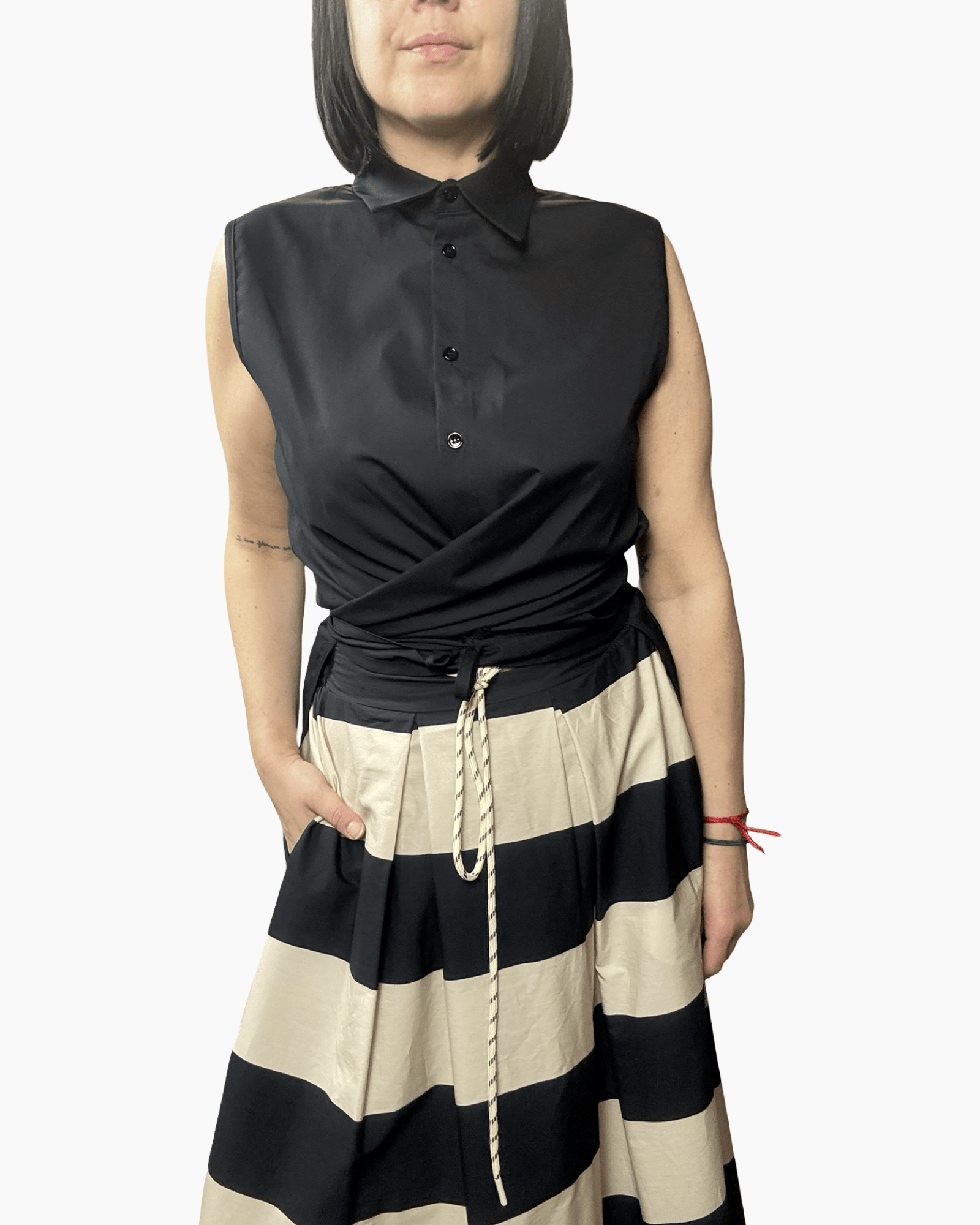 CAMICIA INCROCIATA VICOLO - XE BLU ABBIGLIAMENTO