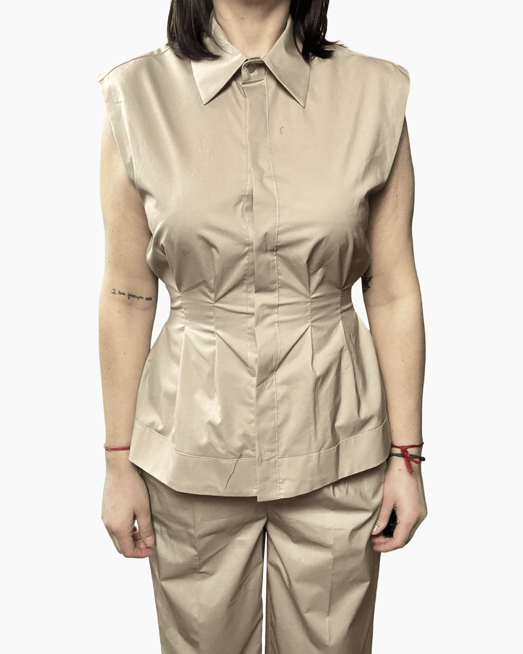 CAMICIA PEPLO VICOLO - XE BLU ABBIGLIAMENTO