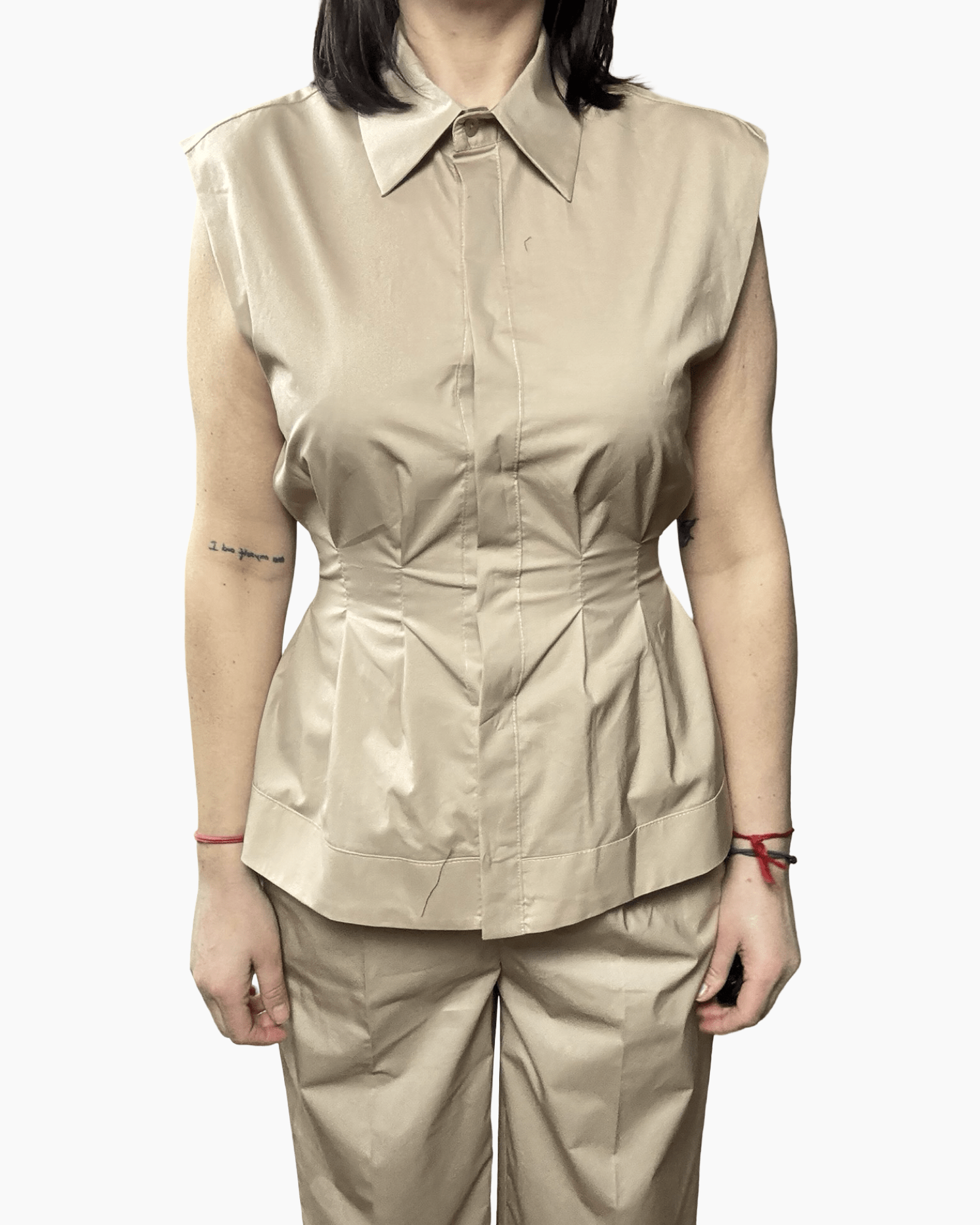 CAMICIA PEPLO VICOLO - XE BLU ABBIGLIAMENTO