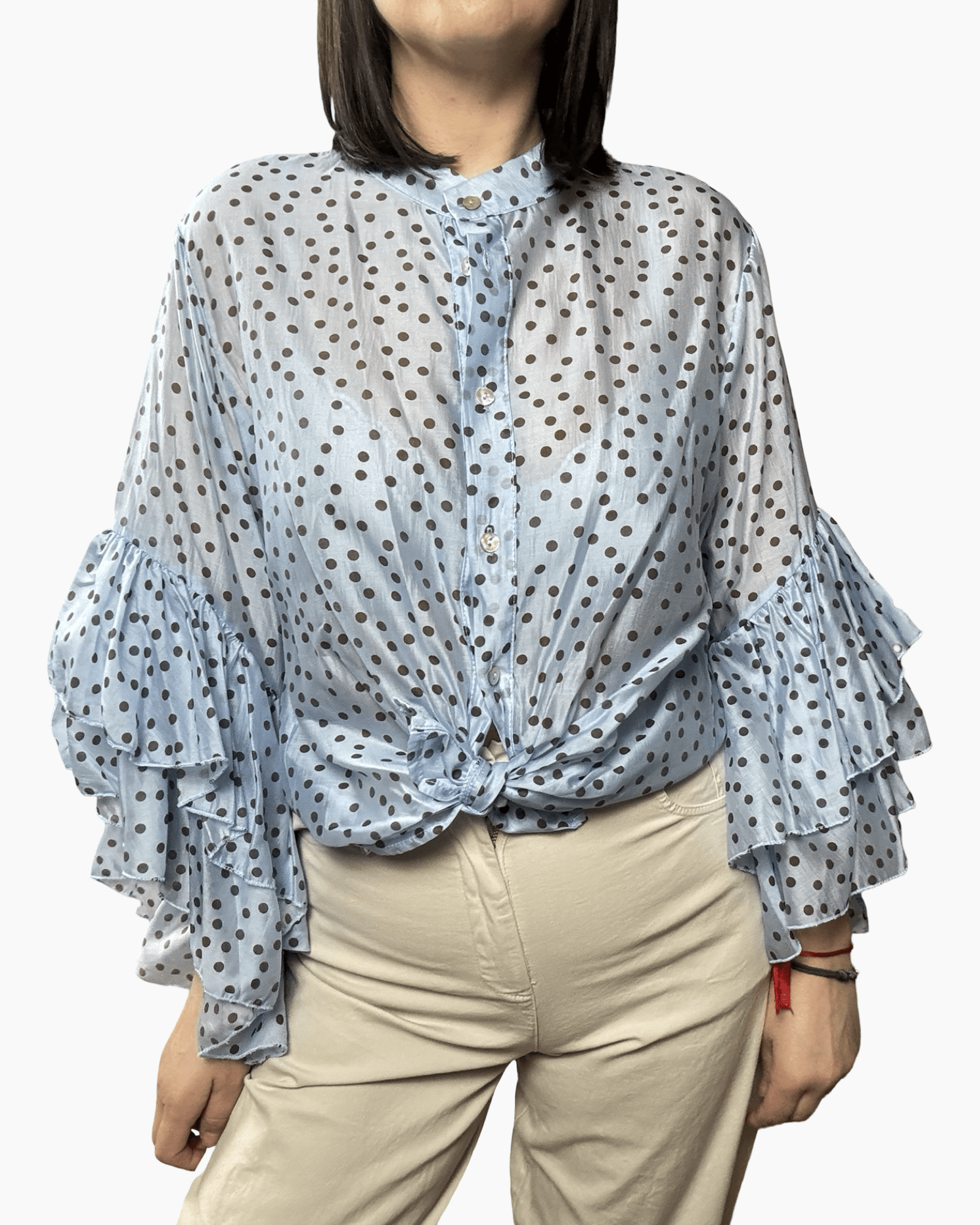 CAMICIA POIS SUSY MIX - XE BLU ABBIGLIAMENTO