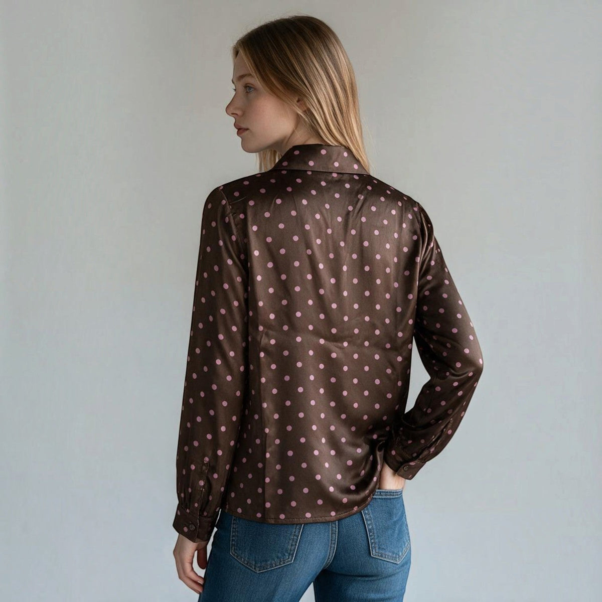 CAMICIA POIS SUSY MIX - XE BLU Abbigliamento Donna