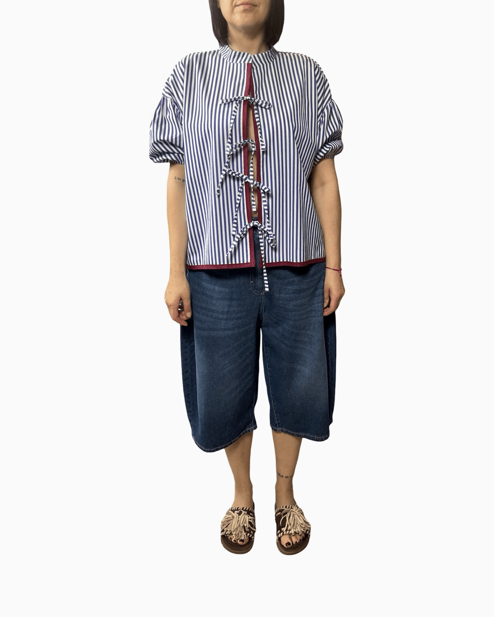 CAMICIA RIGA JAPAN MOTEL - XE BLU ABBIGLIAMENTO