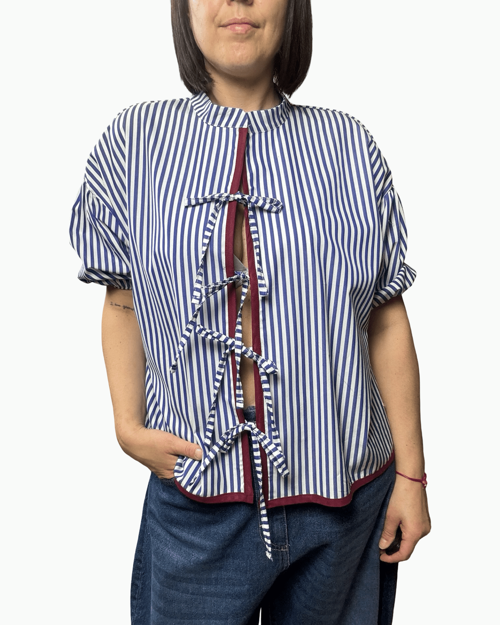 CAMICIA RIGA JAPAN MOTEL - XE BLU ABBIGLIAMENTO