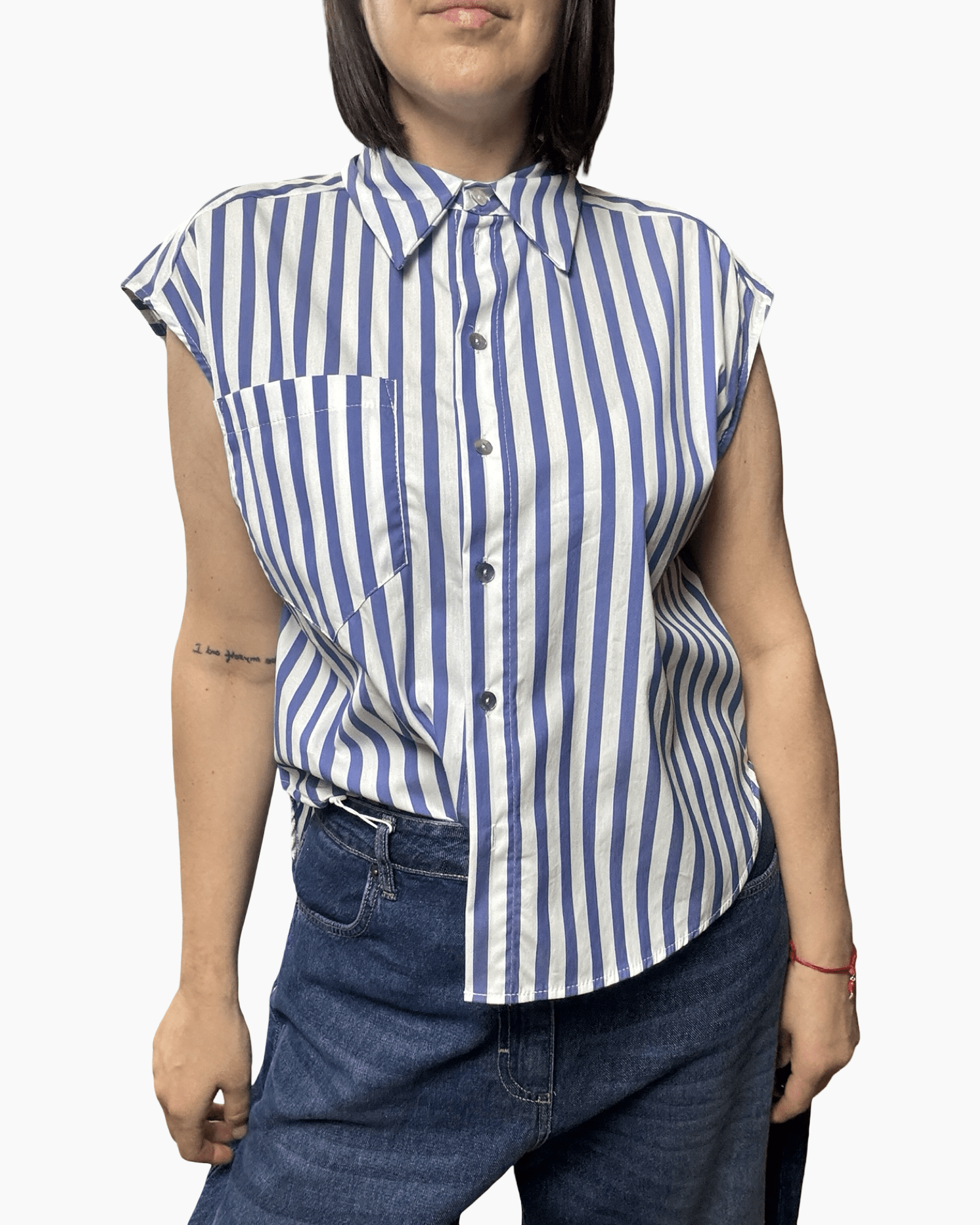 CAMICIA RIGA SPESSA ST TROPEZ MOTEL - XE BLU ABBIGLIAMENTO