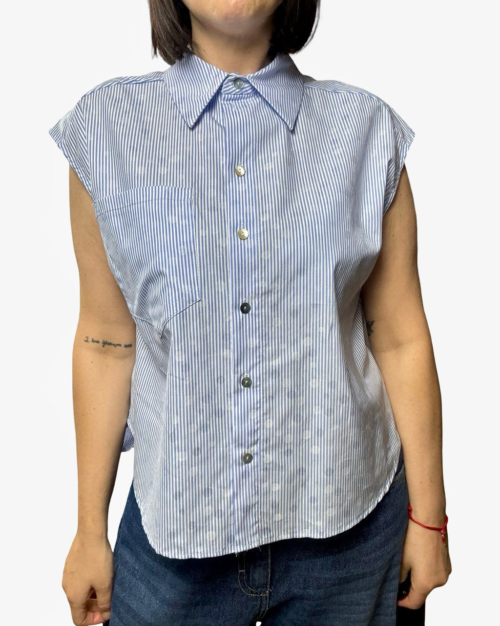 CAMICIA RIGA+POIS ST TROPEZ MOTEL - XE BLU ABBIGLIAMENTO