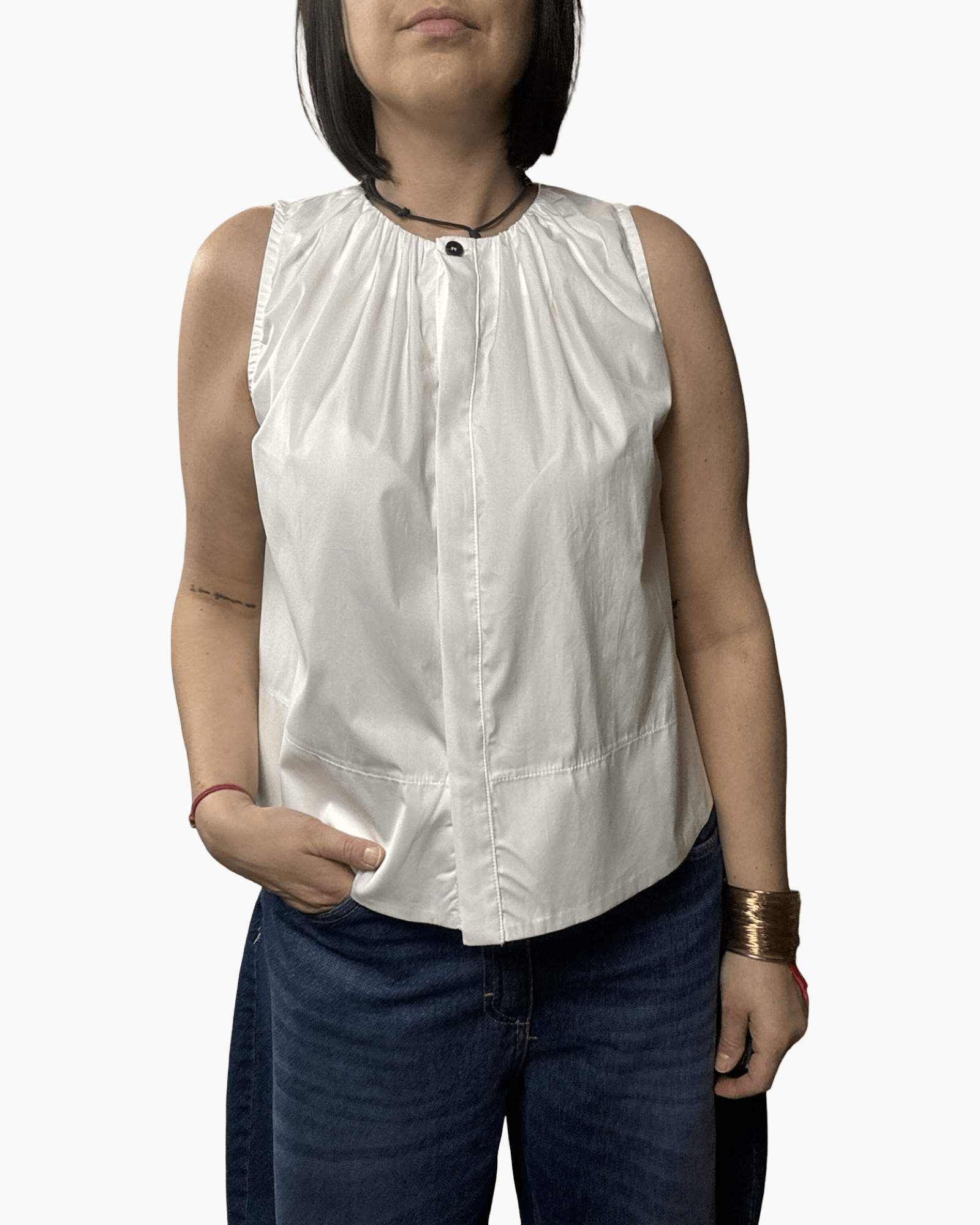CAMICIA SMANICATA MOTEL - XE BLU ABBIGLIAMENTO