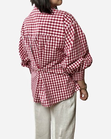 CAMICIA VICHY VICOLO - XE BLU ABBIGLIAMENTO