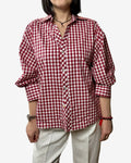 CAMICIA VICHY VICOLO - XE BLU ABBIGLIAMENTO