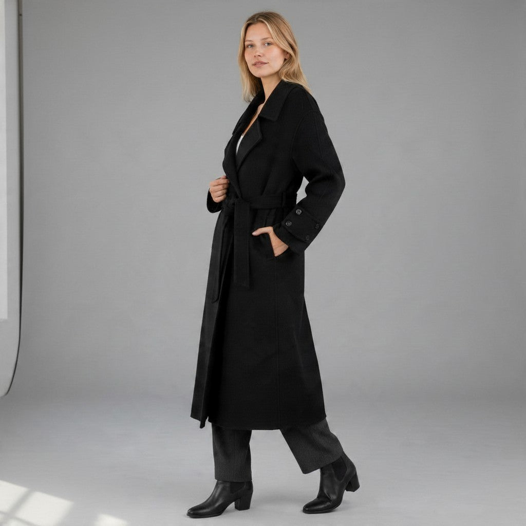 CAPPOTTO A OVETTO SUSY MIX - XE BLU Abbigliamento Donna