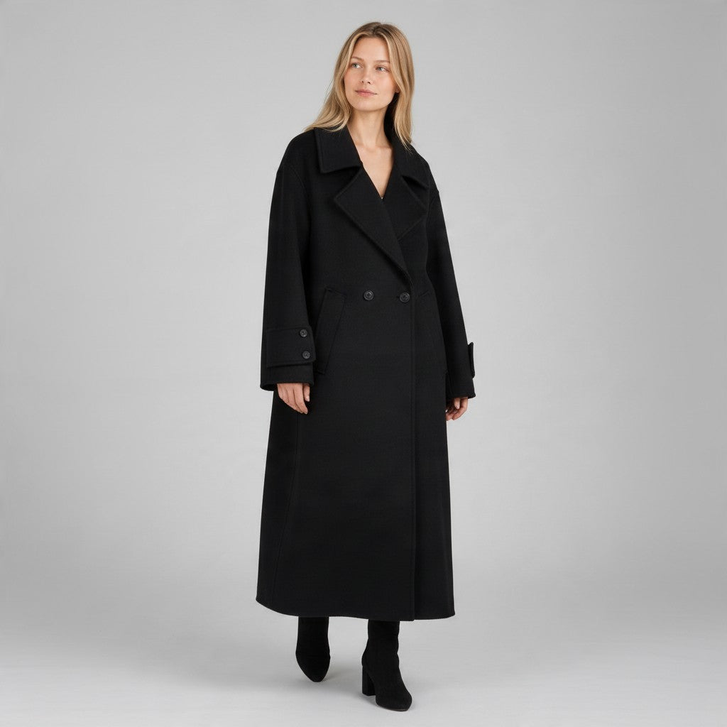 CAPPOTTO A OVETTO SUSY MIX - XE BLU Abbigliamento Donna