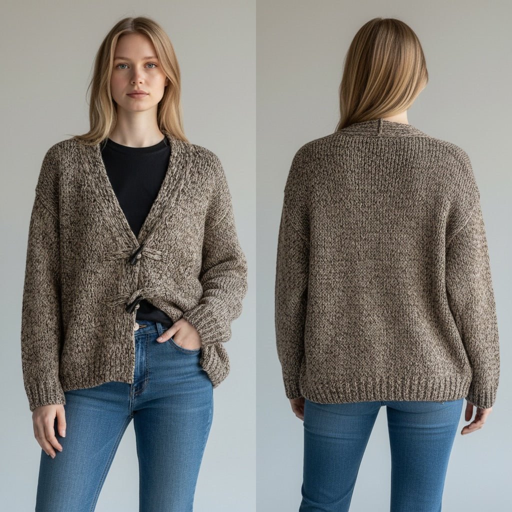 CARDIGAN ALAMARI HAVEONE - XE BLU Abbigliamento Donna