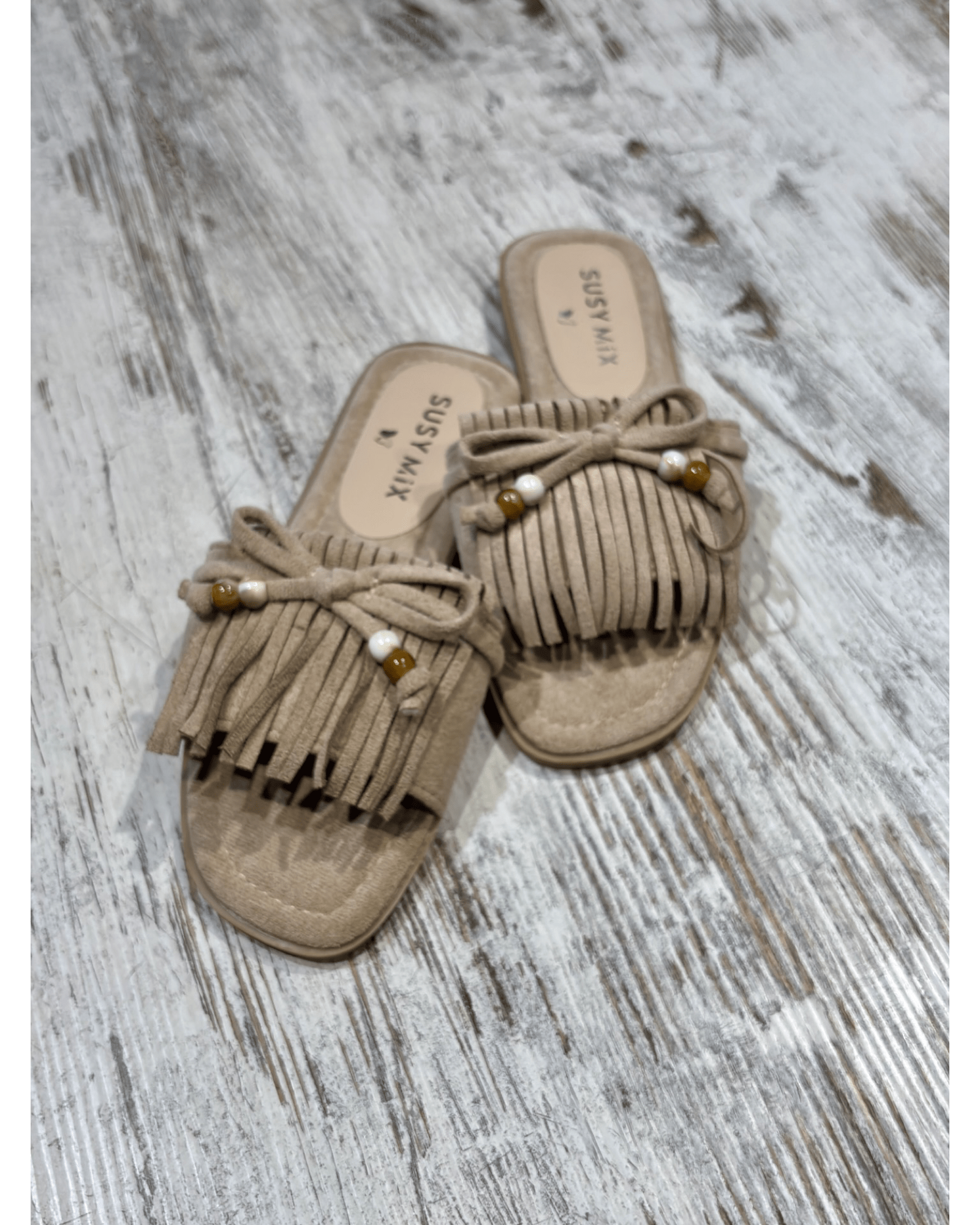 CIABATTA FRANGE SUSY MIX - XE BLU ABBIGLIAMENTO