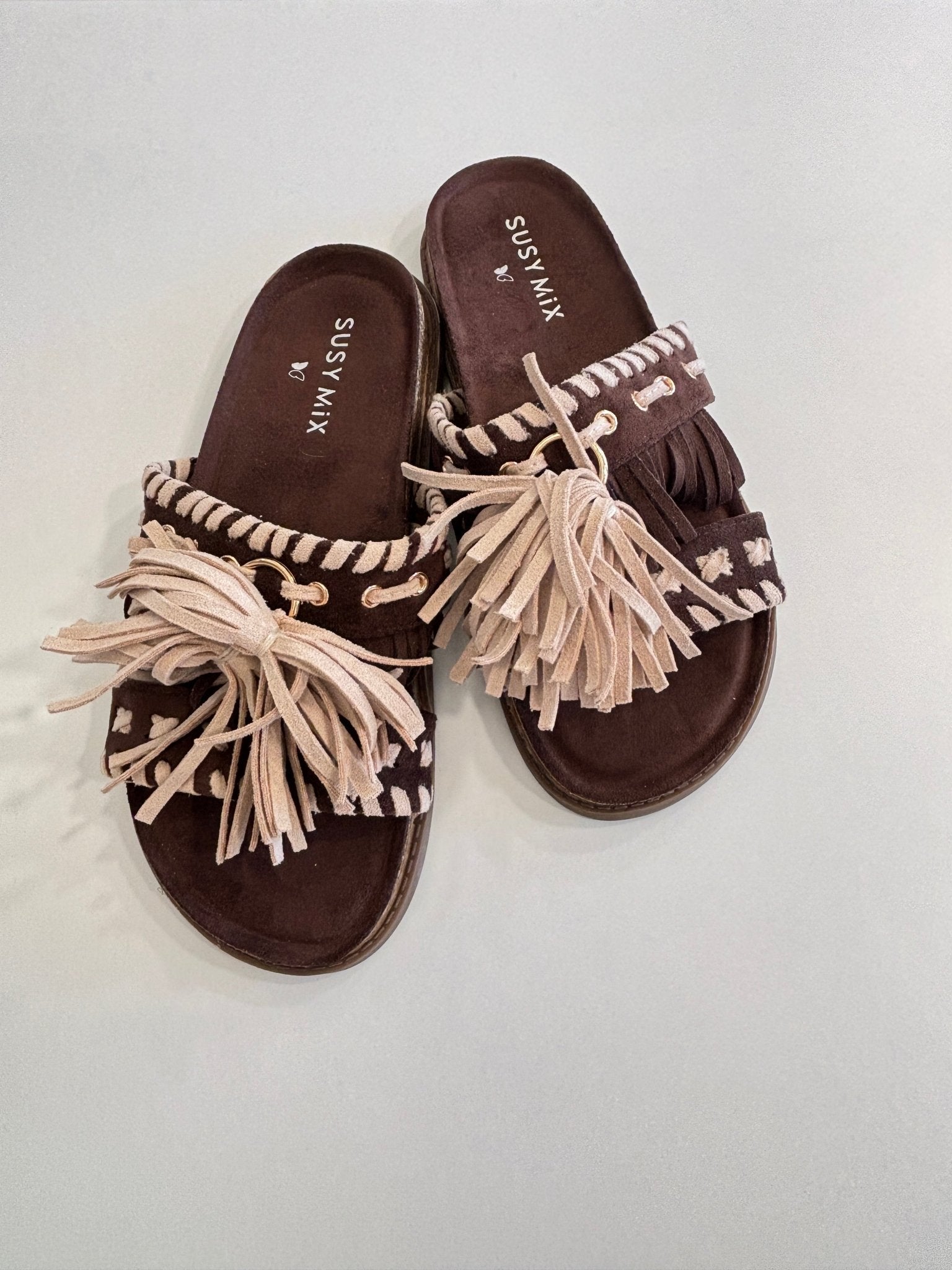 CIABATTA NAPPINE SUSY MIX - XE BLU ABBIGLIAMENTO