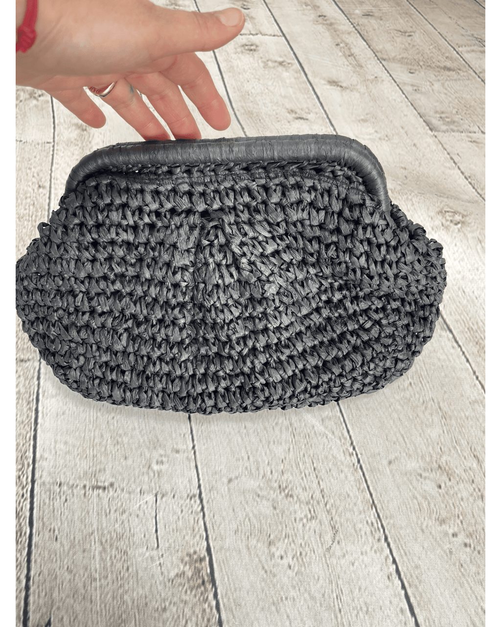 CLUTCH IN RAFFIA SUSY MIX - XE BLU ABBIGLIAMENTO