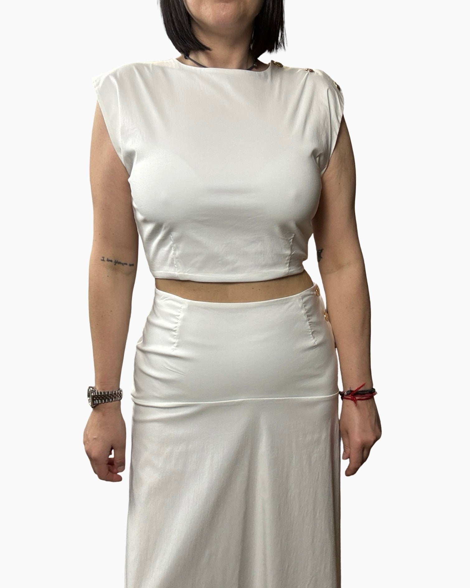 COMPLETO BOTTONI ORO MOTEL - XE BLU ABBIGLIAMENTO