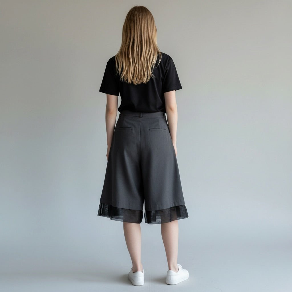 COMPLETO CON INSERTO IN TULLE DIXIE - XE BLU Abbigliamento Donna