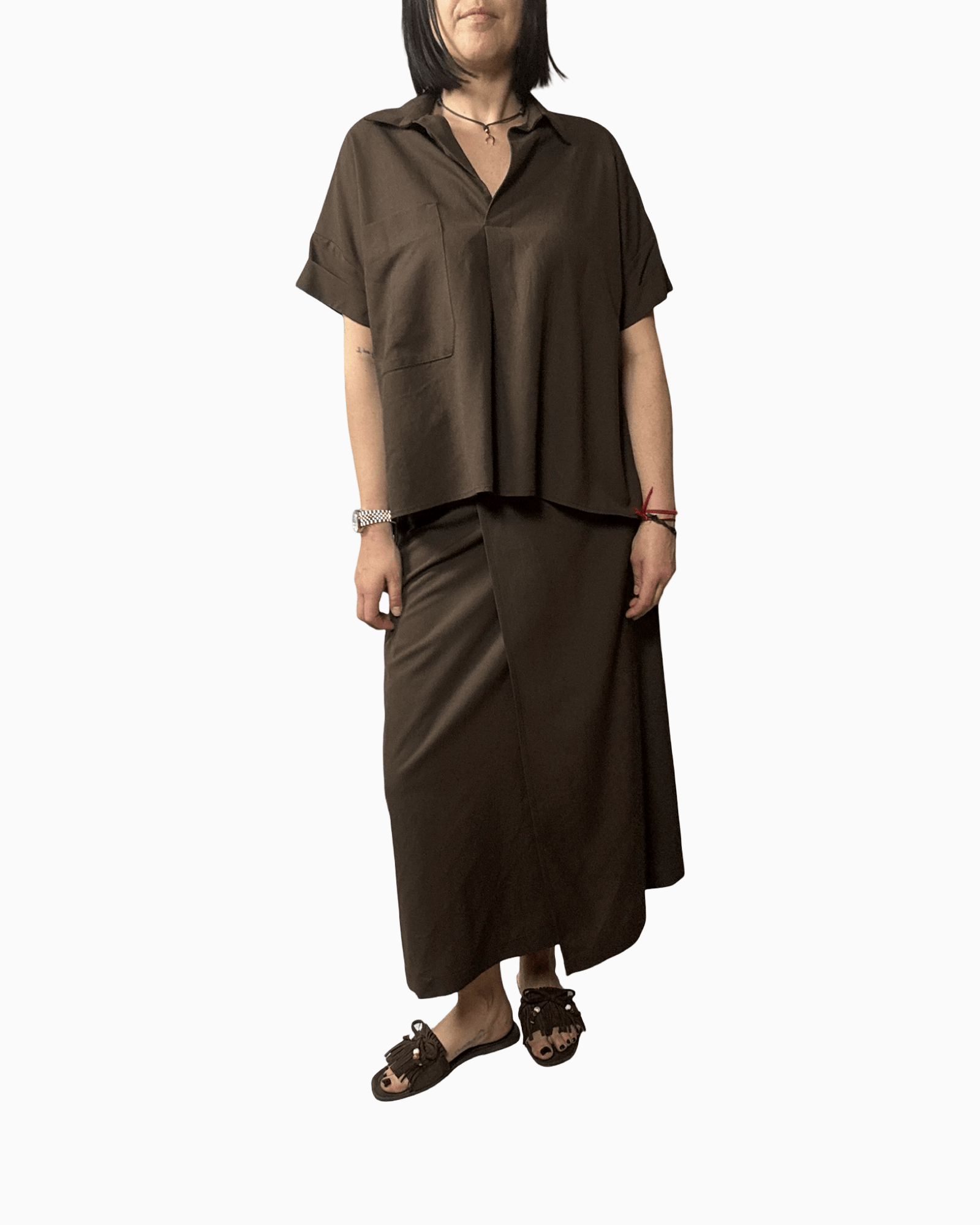 COORDINATO MISTO LINO VICOLO - XE BLU ABBIGLIAMENTO