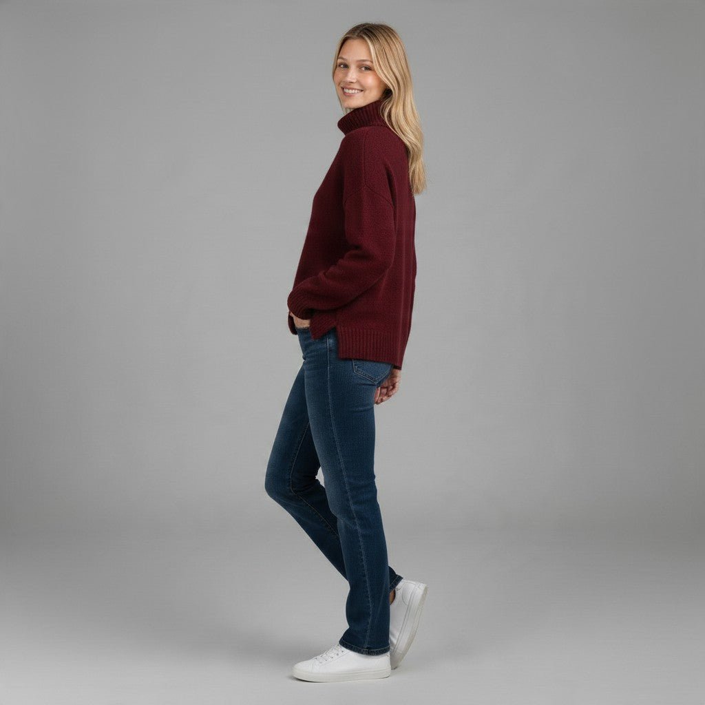 DOLCEVITA PURA LANA SUSY MIX - XE BLU Abbigliamento Donna