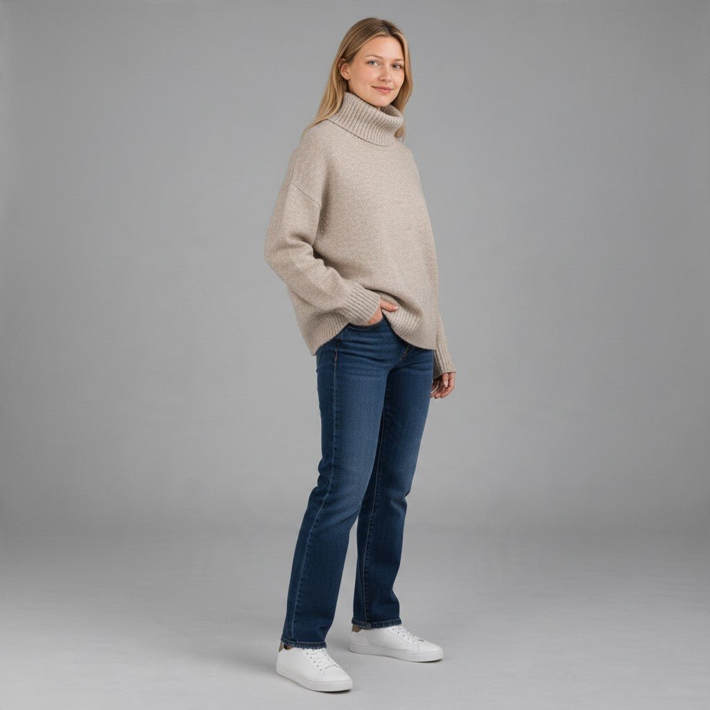 DOLCEVITA PURA LANA SUSY MIX - XE BLU Abbigliamento Donna