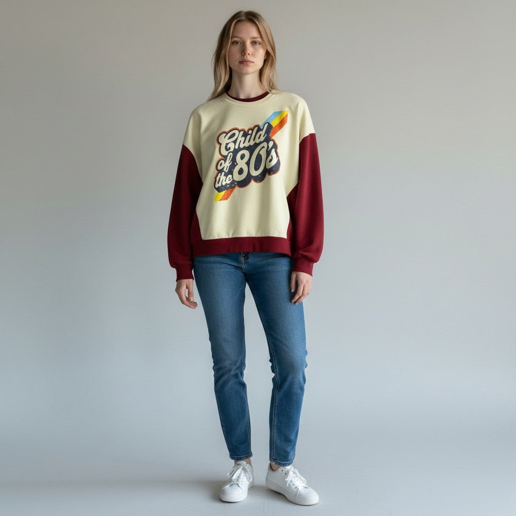 FELPA CHILD OF 80 HAVEONE - XE BLU Abbigliamento Donna