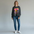 FELPA WILD VICOLO - XE BLU Abbigliamento Donna