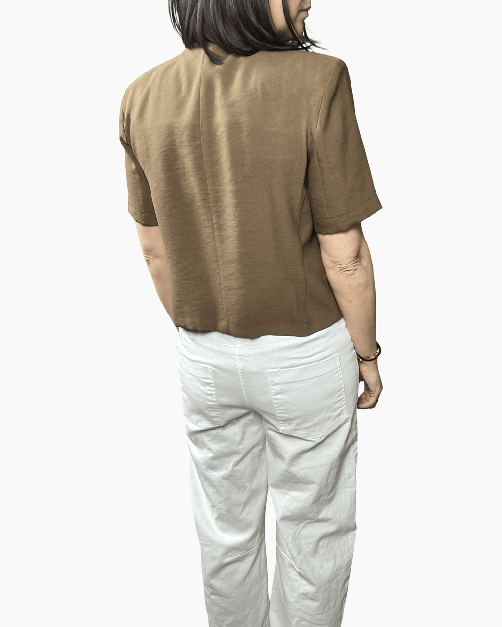 GIACCA ASIMMETRICA A MEZZA MANICA HAVEONE - XE BLU ABBIGLIAMENTO
