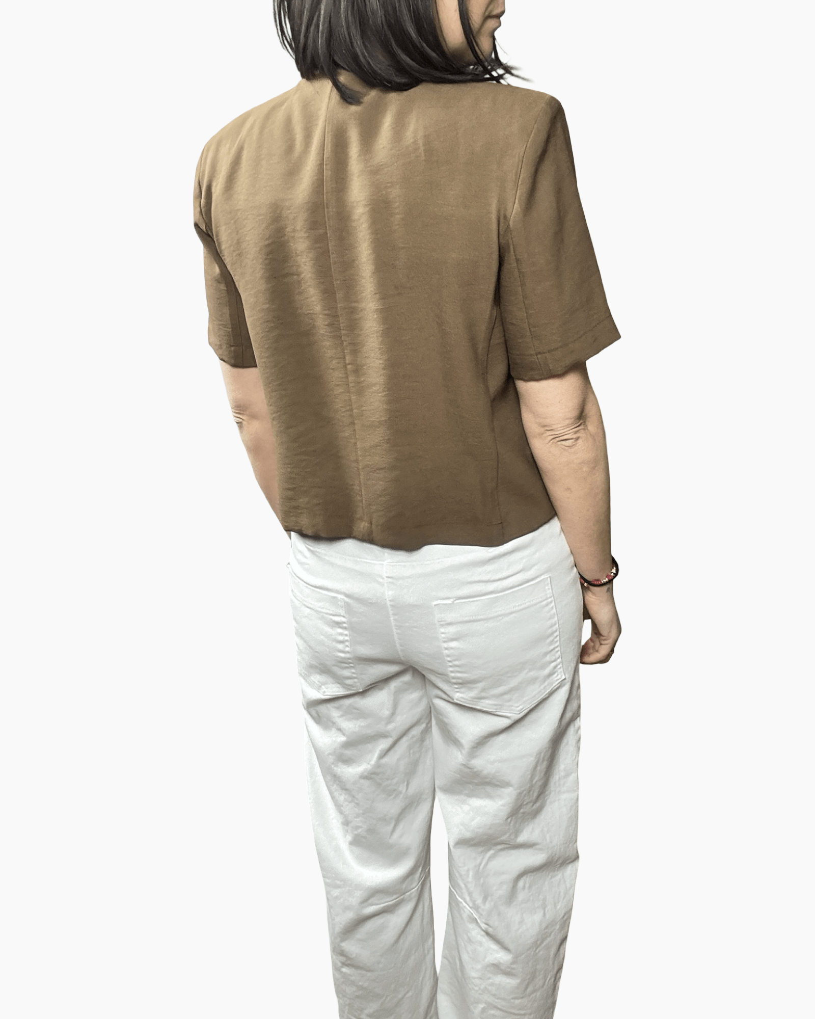 GIACCA ASIMMETRICA A MEZZA MANICA HAVEONE - XE BLU ABBIGLIAMENTO