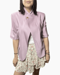 GIACCA ASIMMETRICA MEZZA MANICA SUSY MIX - XE BLU ABBIGLIAMENTO