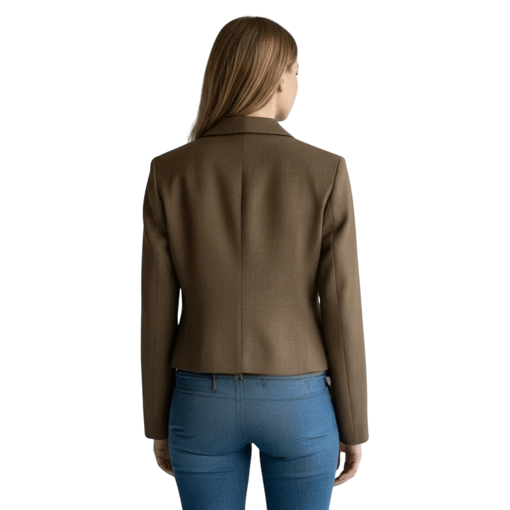 GIACCA ASSIMETRICA SUSY MIX - XE BLU Abbigliamento Donna