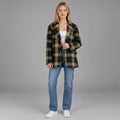 GIACCA-CAPPOTTO CHECK DIXIE - XE BLU Abbigliamento Donna
