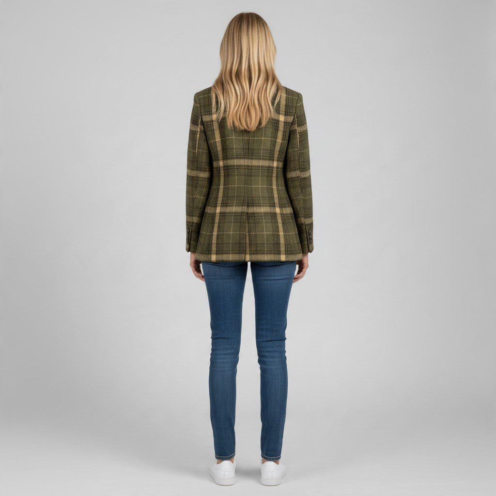 GIACCA CON SPILLE VICOLO - XE BLU Abbigliamento Donna