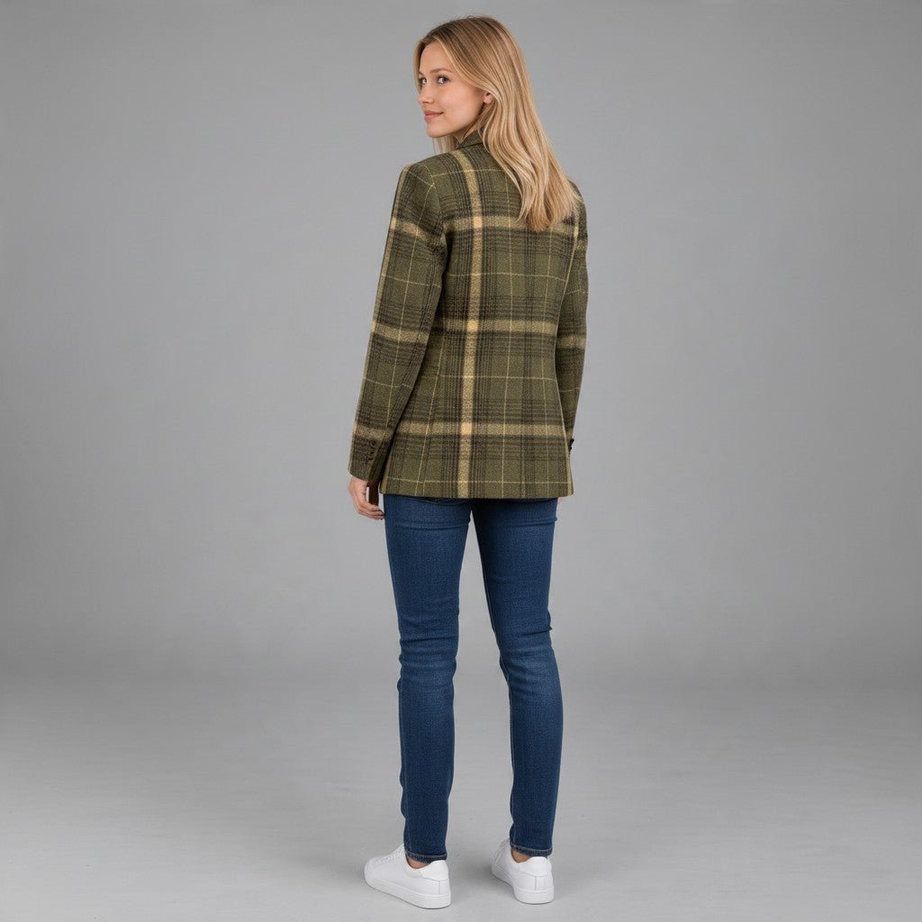 GIACCA CON SPILLE VICOLO - XE BLU Abbigliamento Donna