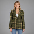 GIACCA CON SPILLE VICOLO - XE BLU Abbigliamento Donna