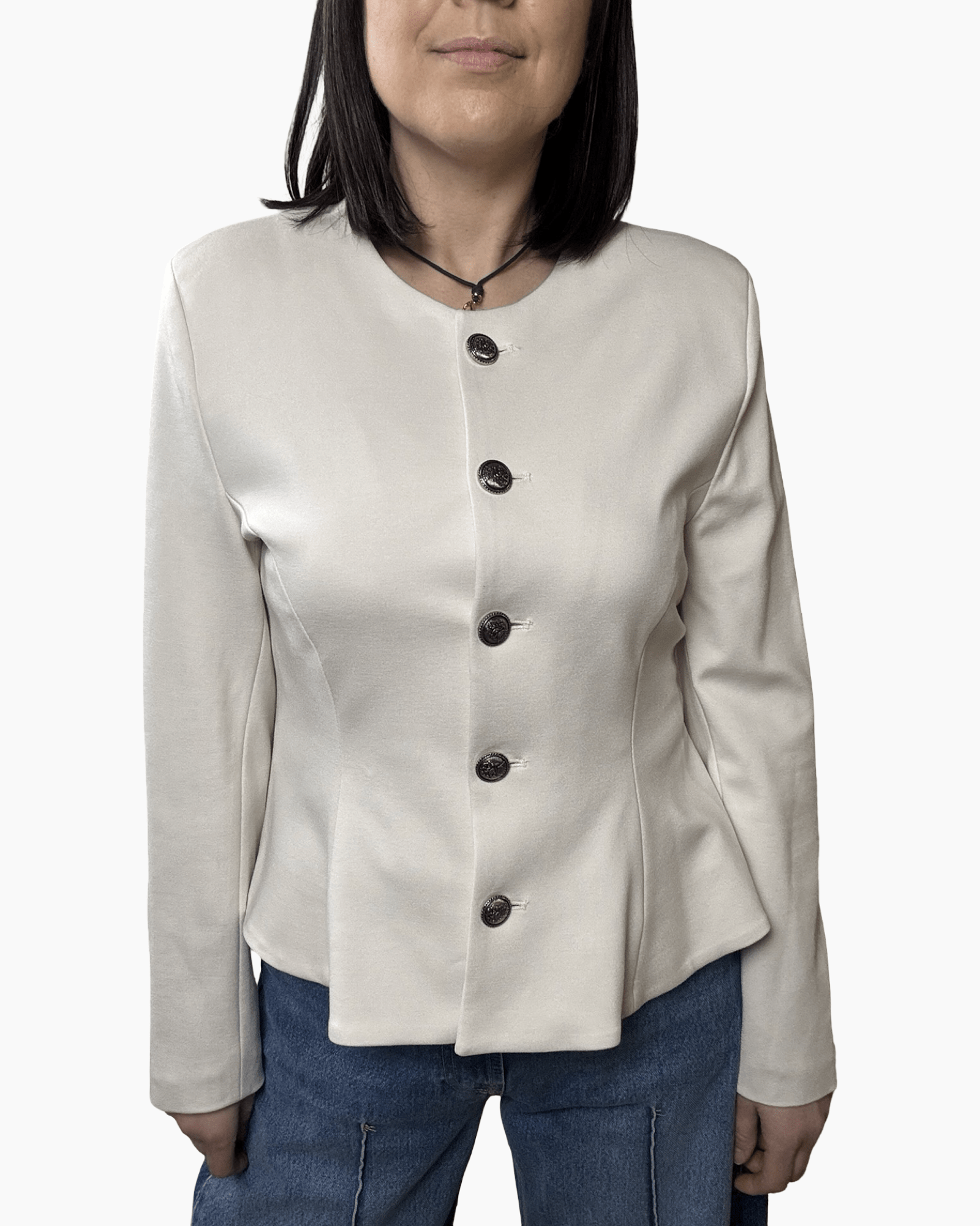 GIACCA LADY PUNTO MILANO TENSIONE IN - XE BLU ABBIGLIAMENTO