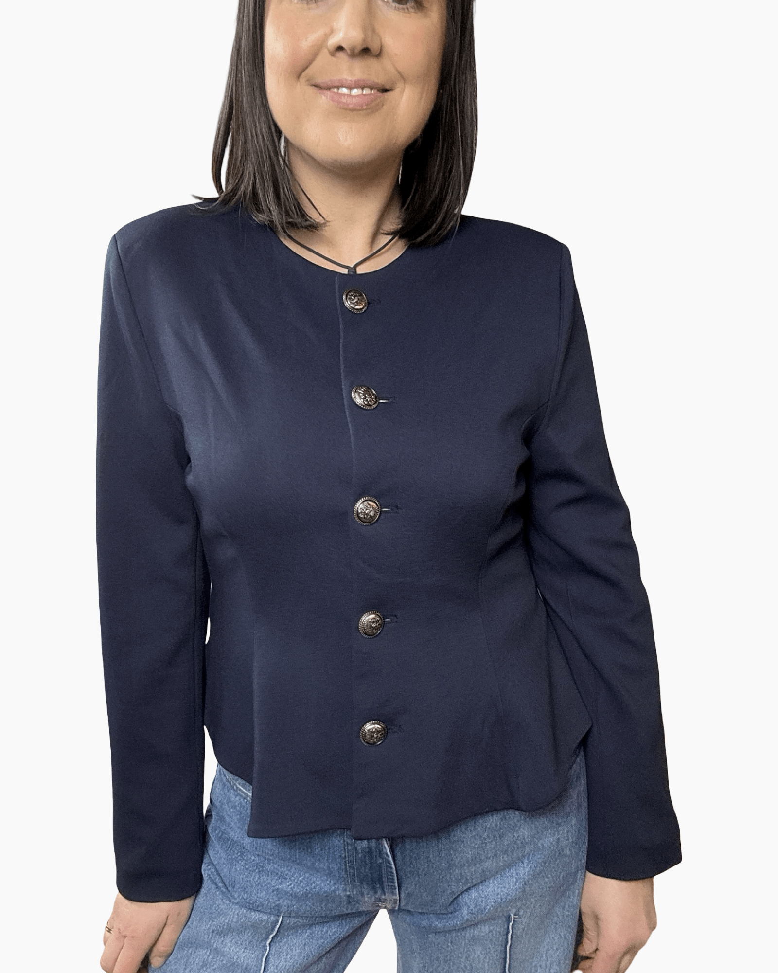 GIACCA LADY PUNTO MILANO TENSIONE IN - XE BLU ABBIGLIAMENTO