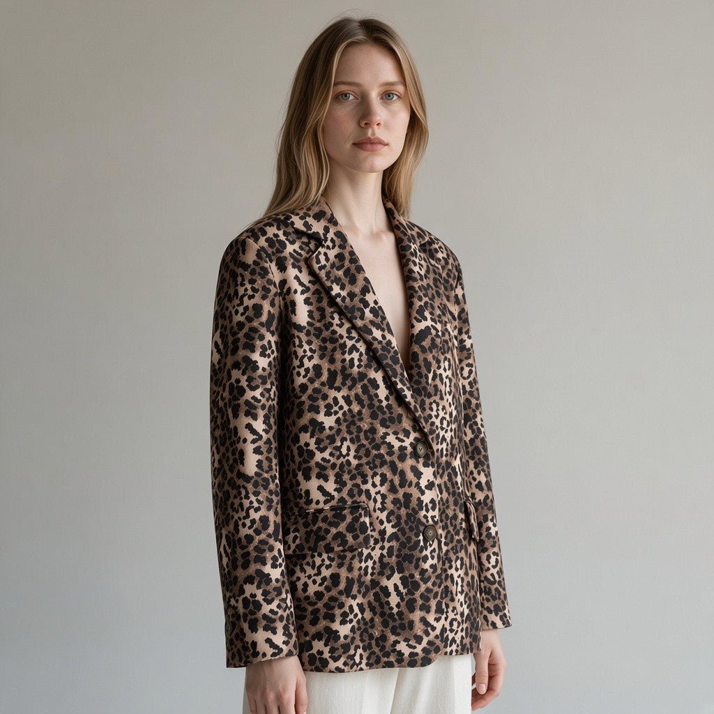 GIACCA MACULATA HAVEONE - XE BLU Abbigliamento Donna